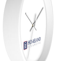 Homeland Financial Wall clock