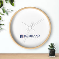 Homeland Financial Wall clock